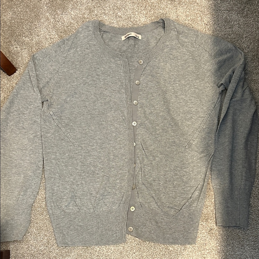Old Navy Gray Women’s Cardigan Sweater